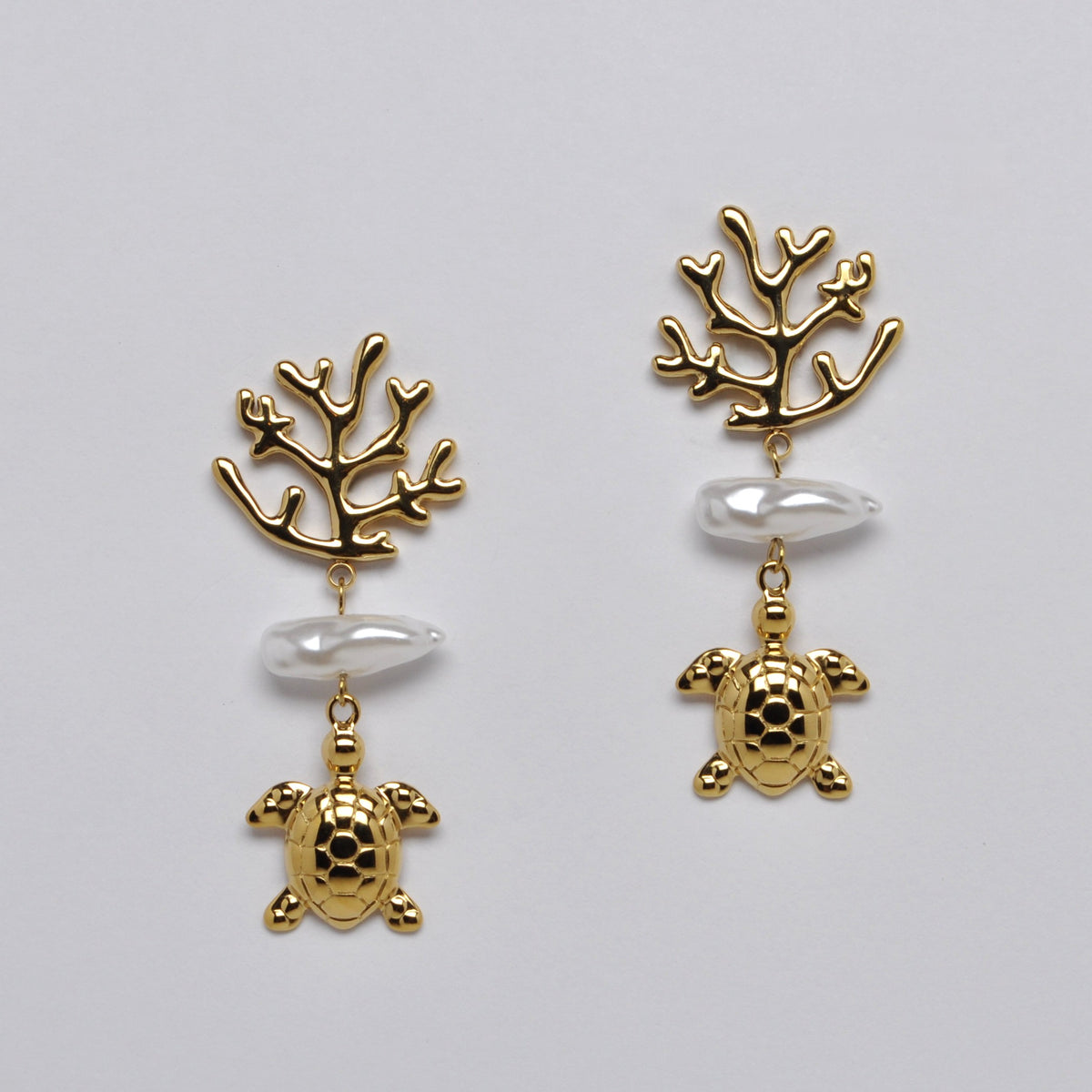 Baroque/Nautical Style Earrings