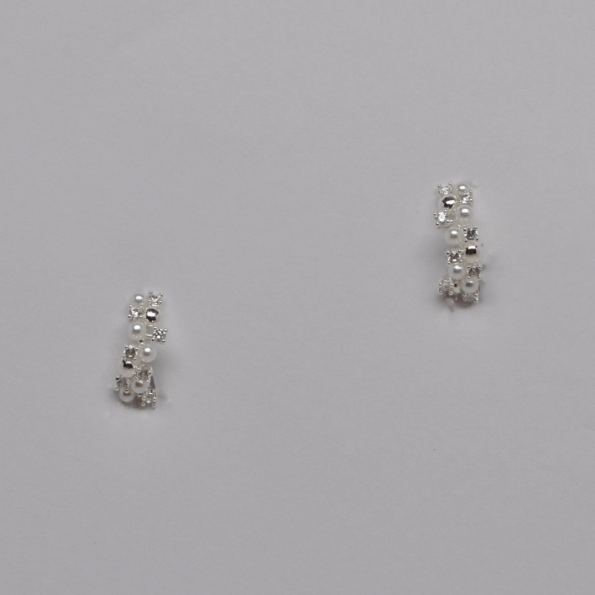 Cluster Mini Hoop Style Earrings