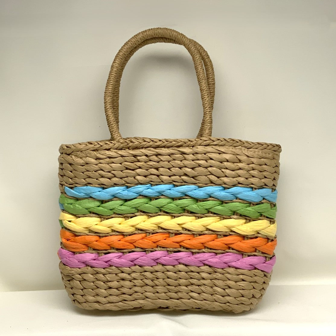 Chunky Twine Color Braid Purse (AC-98)