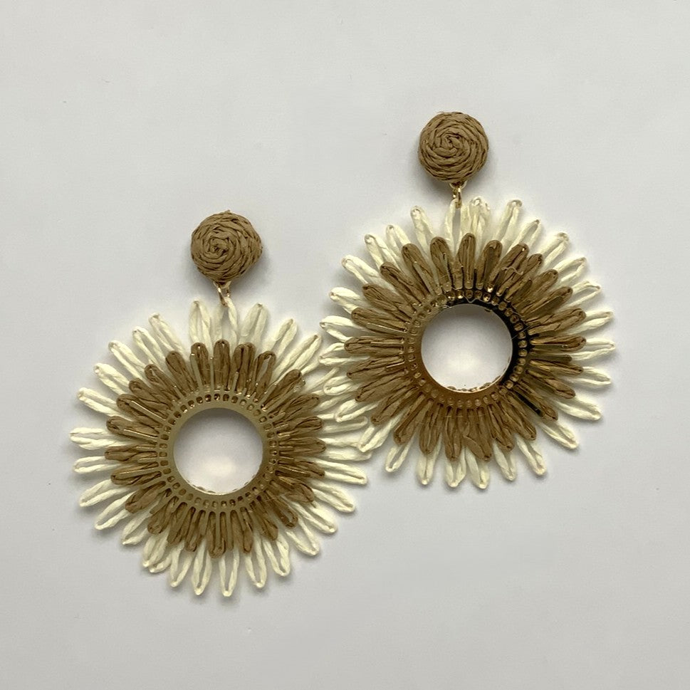Twine Double Layered Petal Earrings