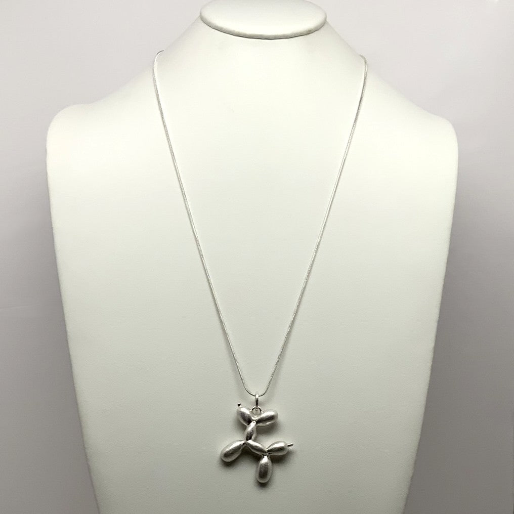 Balloon Animal Metal Snake Chain Necklace