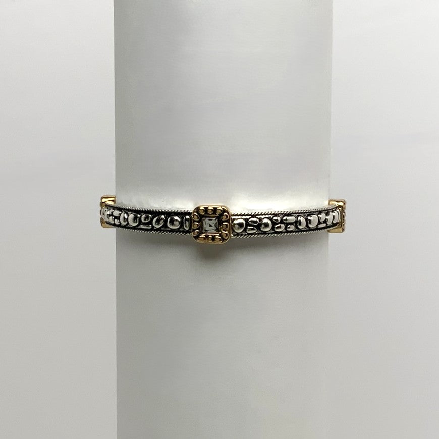 Vintage Art Deco Diamond Accent Bracelet