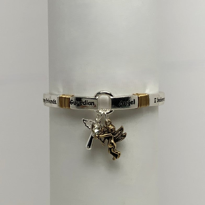 'Guardian Angel' Charm Bracelet