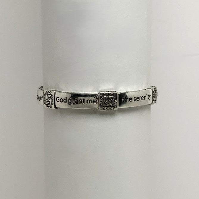 'Serenity Prayer' Stretch Bracelet