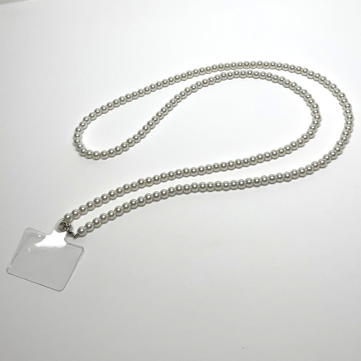 Long Pearl Cell Phone Carrying Strap