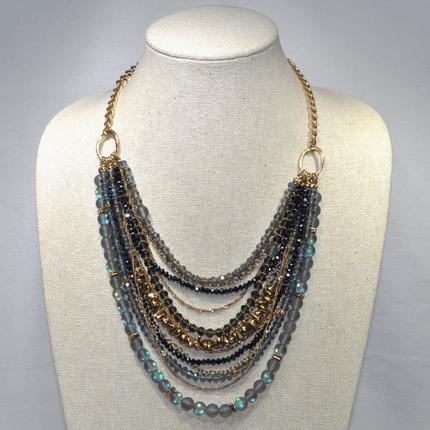 Chain with Rhinestones and Beads