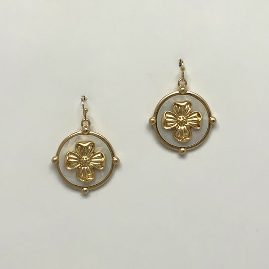 Flower Drop Earrings