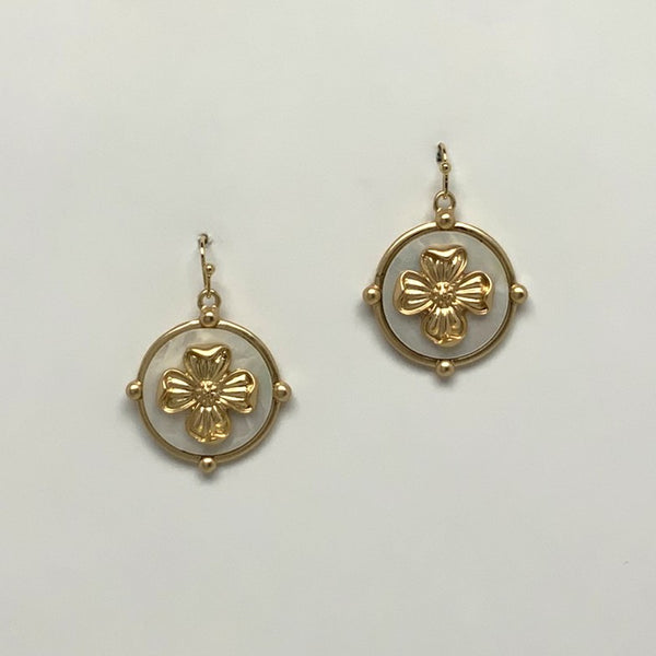 Flower Drop Earrings