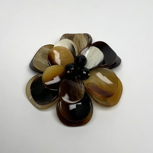 Lucite Flower Pin