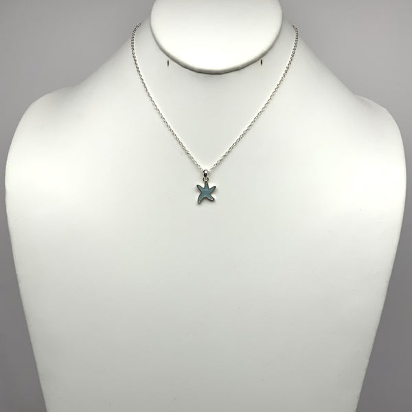 Small Starfish Necklace
