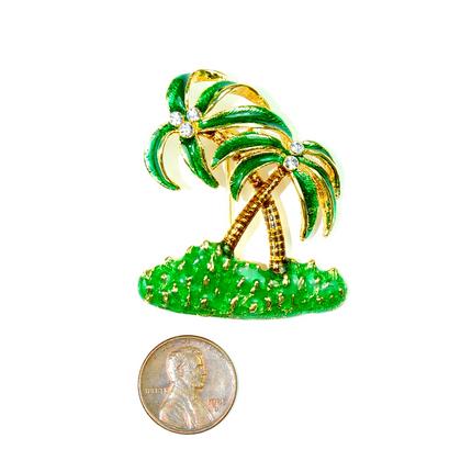 dual palm tree