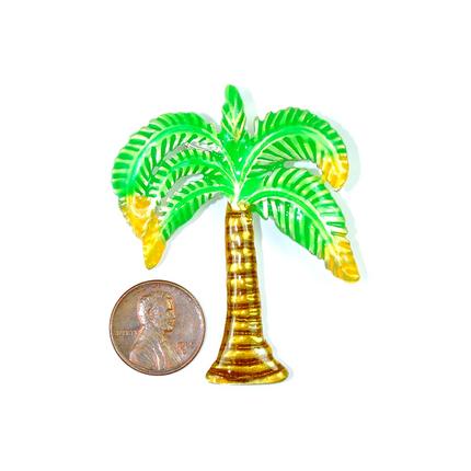 palm tree enamel