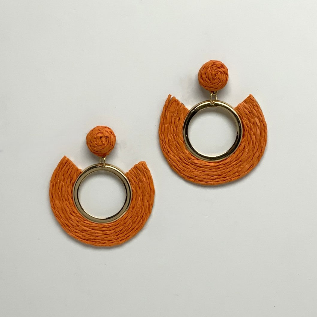 Twine Hoop Earrings