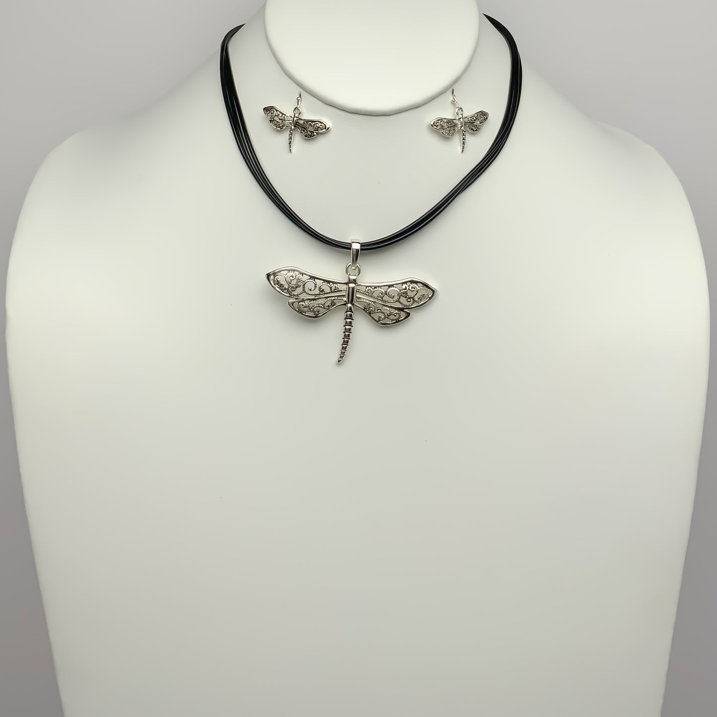 Dragonfly Necklace Set