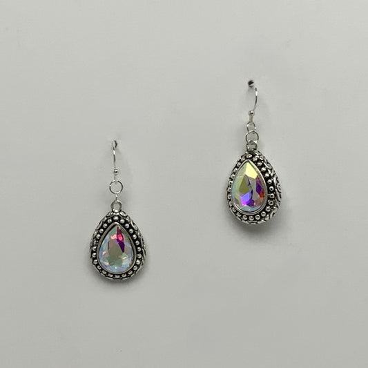 Western Crystal Teardrop Earrings