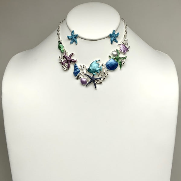 Sea life Necklace Set
