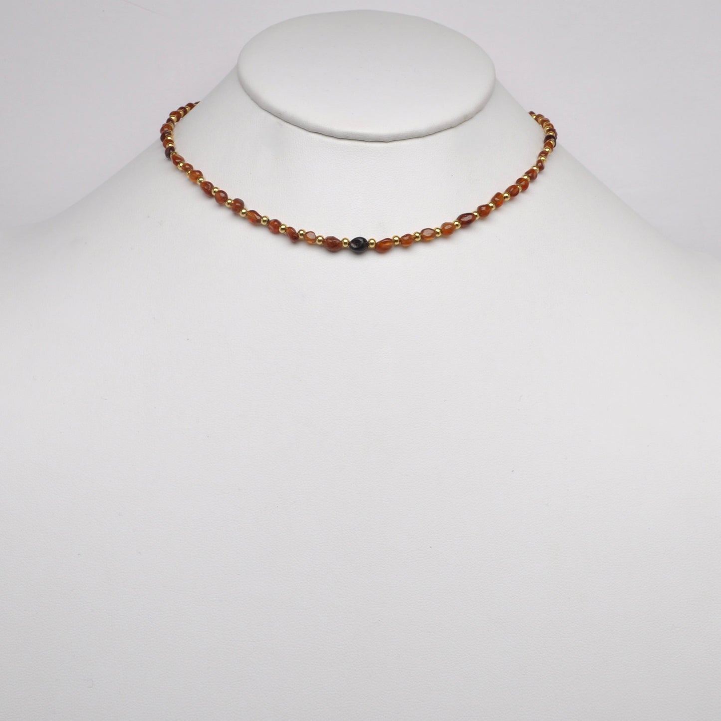 Stone Shape Beaded Necklace