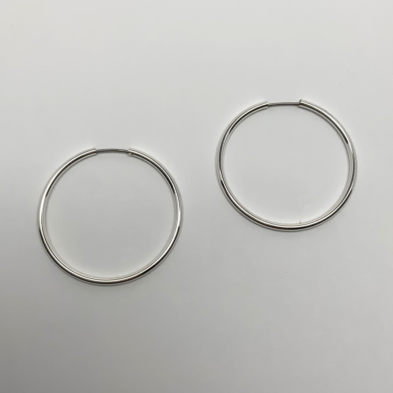 Thick Hoop Earrings