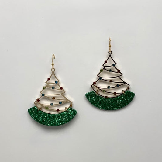Christmas Tree Earrings