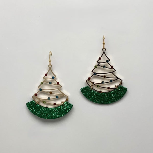 Christmas Tree Earrings