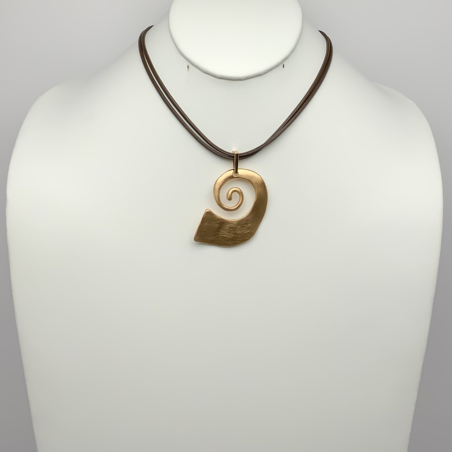 Spiral Drop Necklace