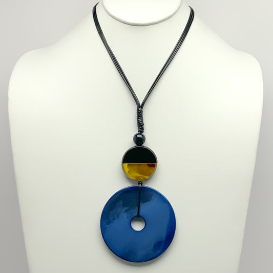 Lucite Drop Necklace