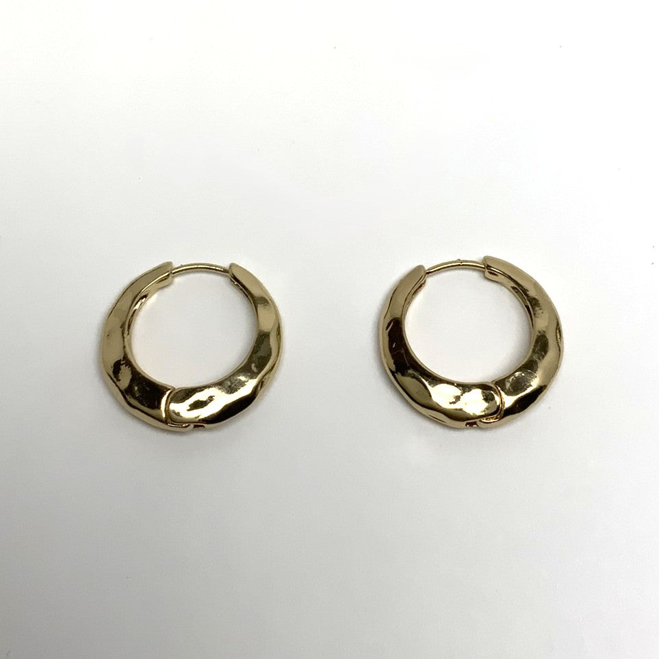 Textured Hoop Earrings