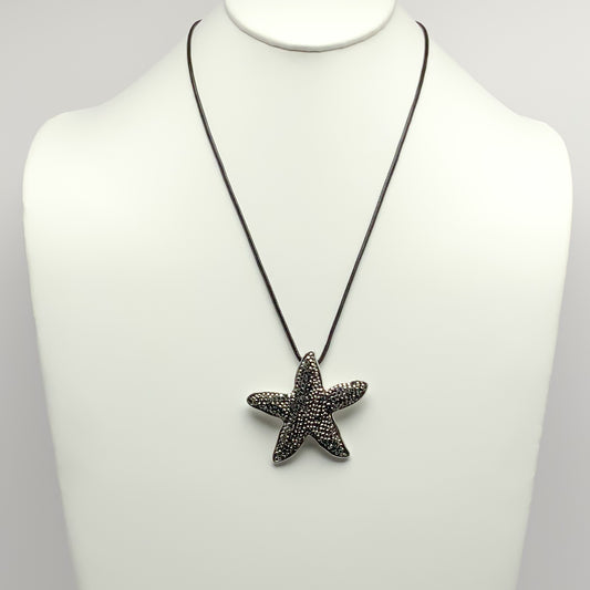 Starfish Drop Necklace Set