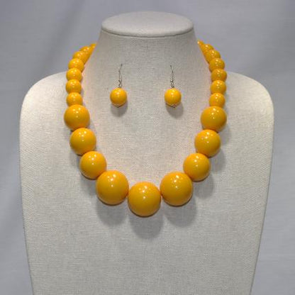Bead Necklace Set