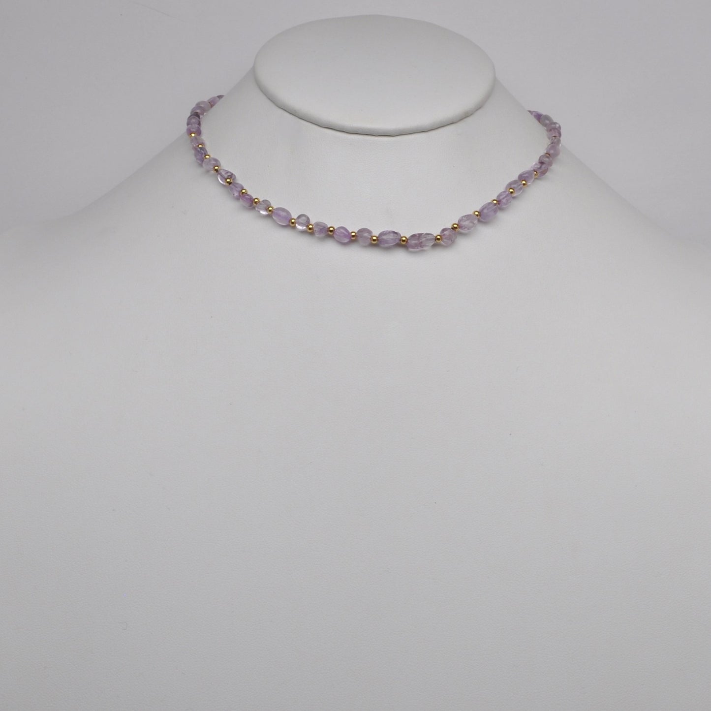 Stone Shape Beaded Necklace