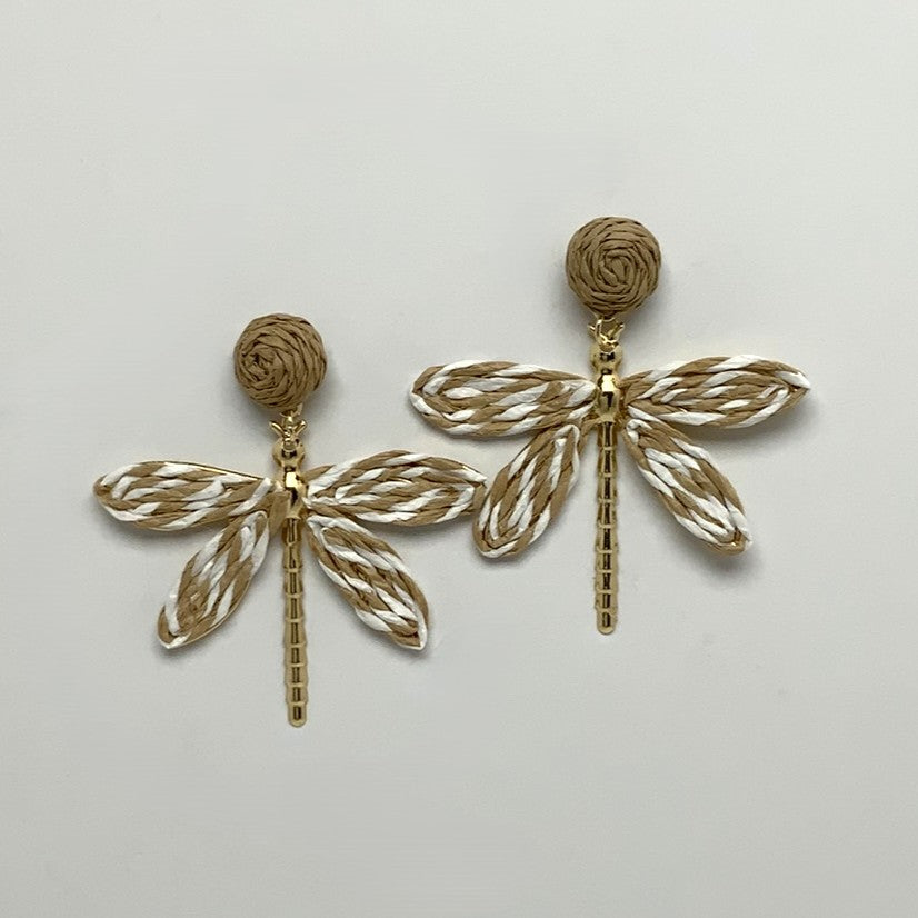 Twine Dragonfly Earrings