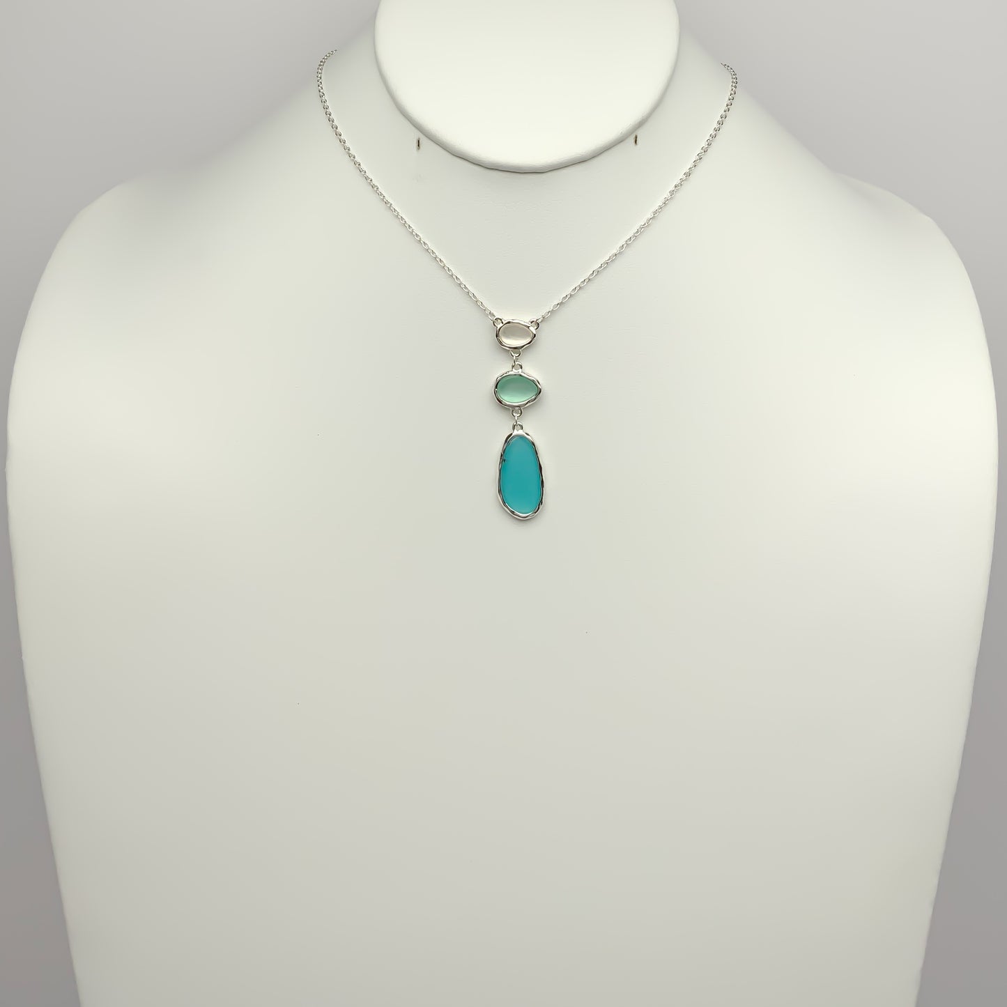 Lucite Drop Necklace