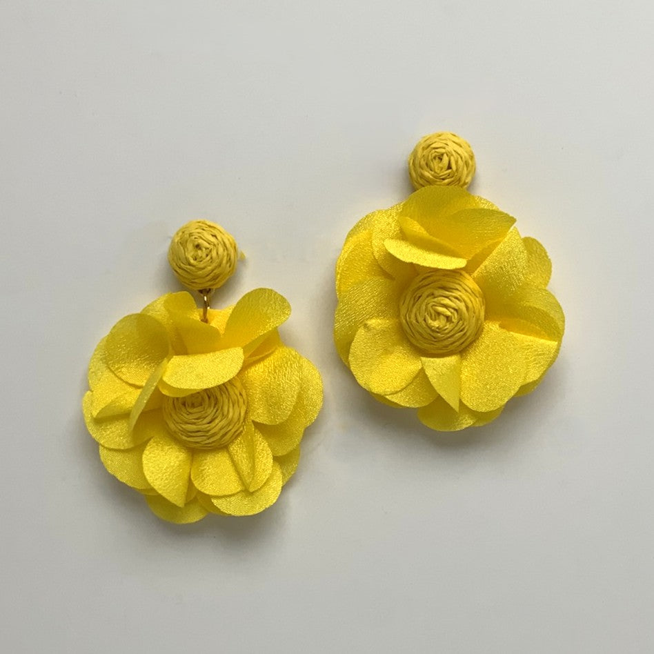 Flower Drop Earrings