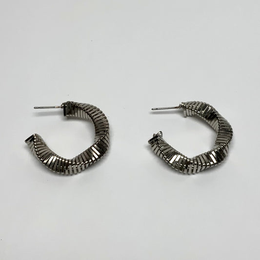 Futuristic Hoop Earrings