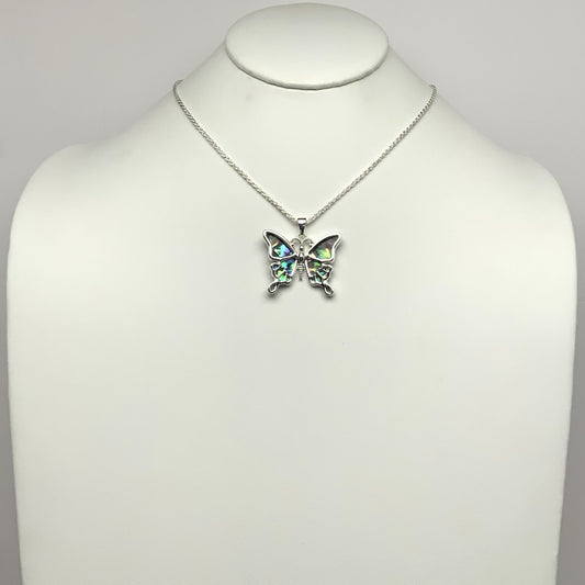 Butterfly Silhouette Necklace