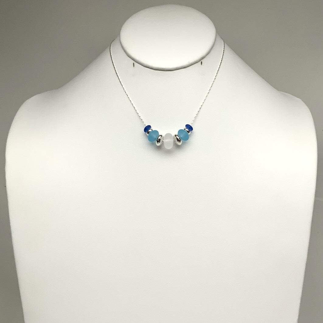 Sea glass Stone Necklace