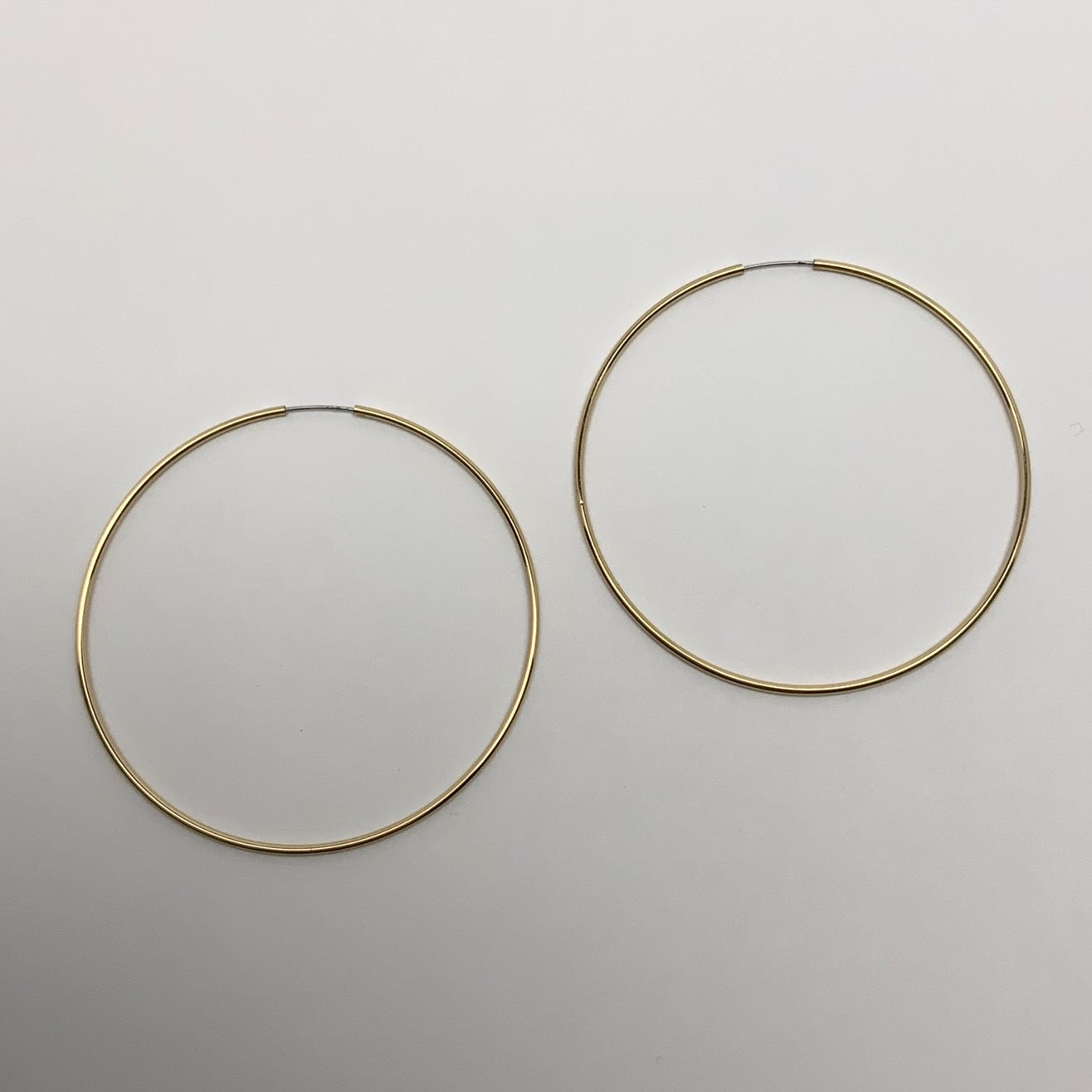 Thin Hoop Earrings