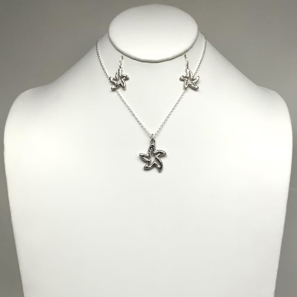 Starfish Necklace Set