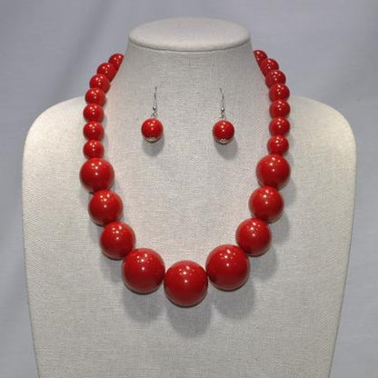 Bead Necklace Set