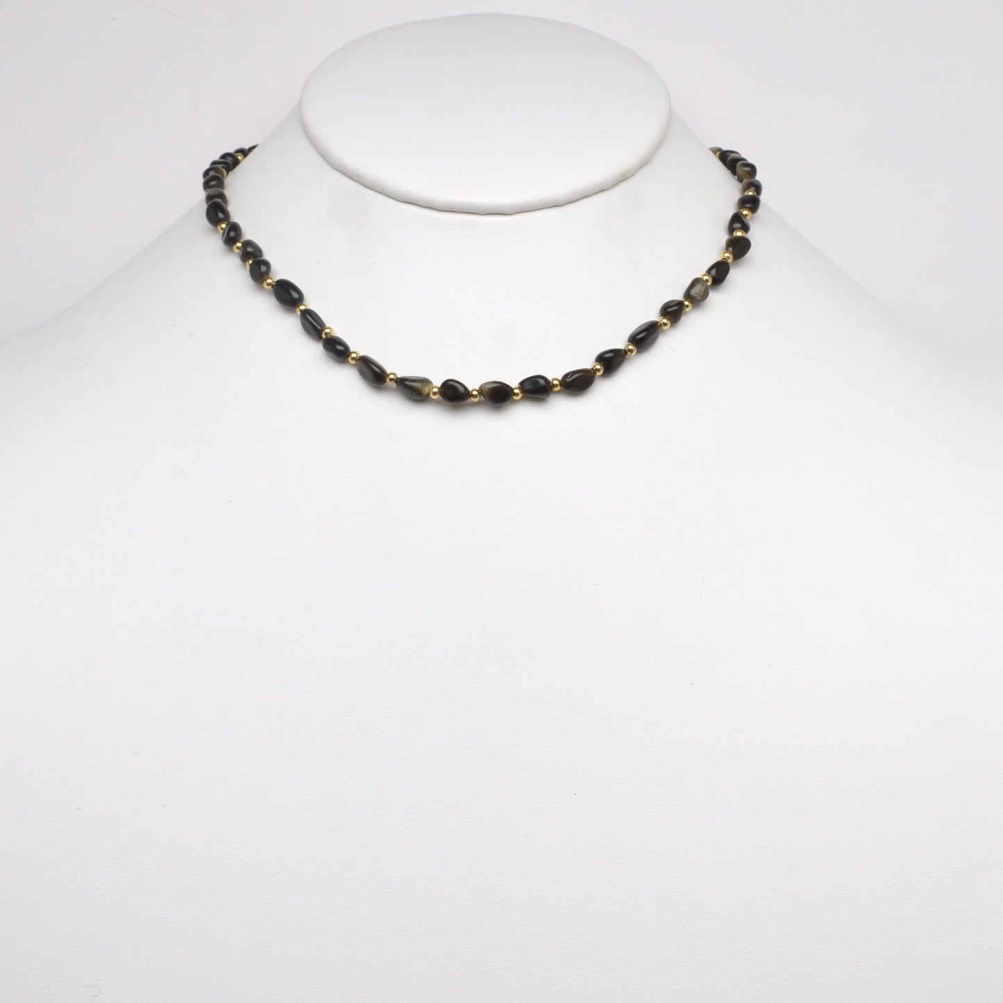 Stone Shape Beaded Necklace