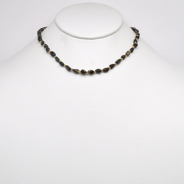Stone Shape Beaded Necklace