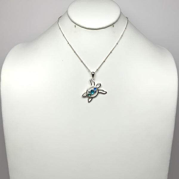 Turtle Drop Necklace