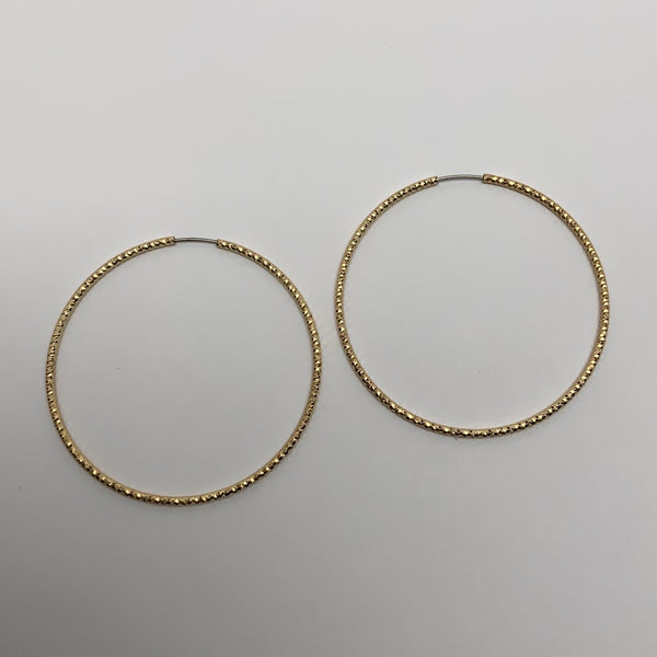 Textured Hoop Earrings