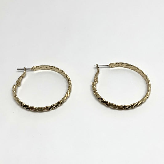Braided Hoop Earrings