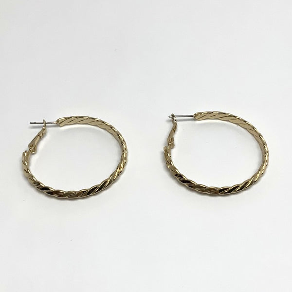 Braided Hoop Earrings