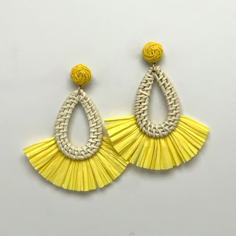 Teardrop Twine Earrings