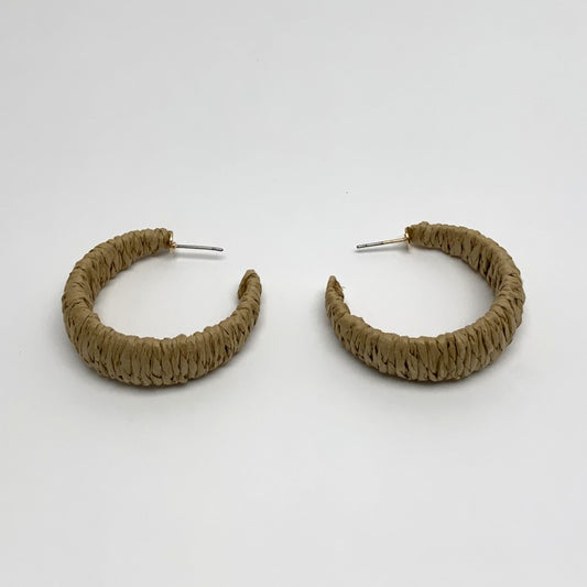Twine Hoop Earrings