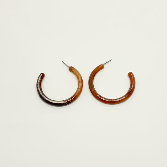 Lucite Hoops