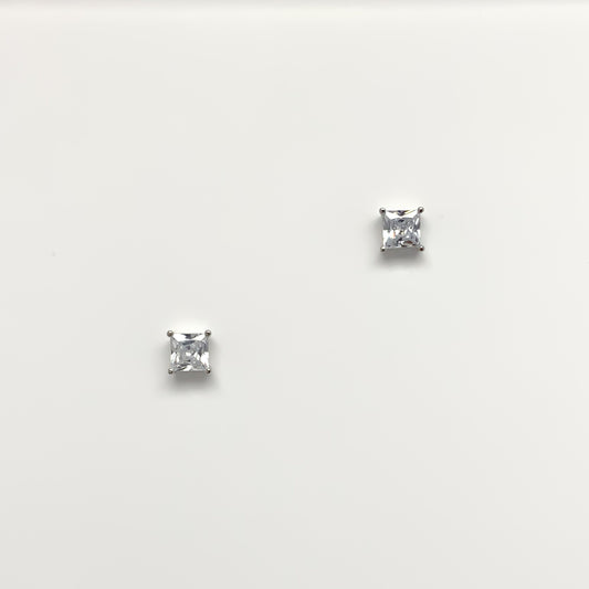 Square Crystal Earrings