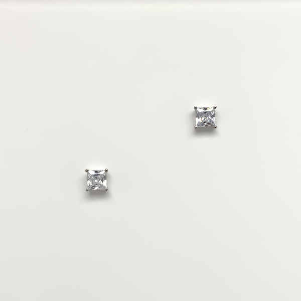 Square Crystal Earrings
